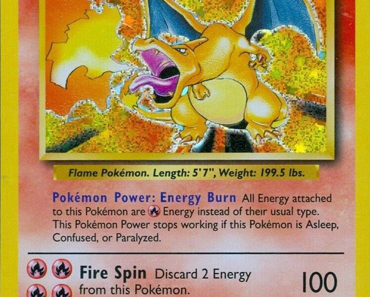 Charizard Pokemon Kaart