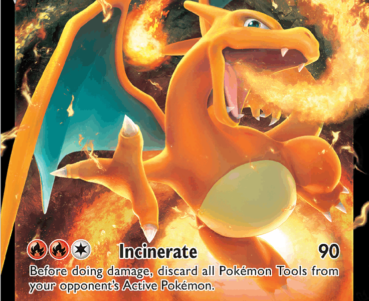 Charizard V Pokemon Kaart
