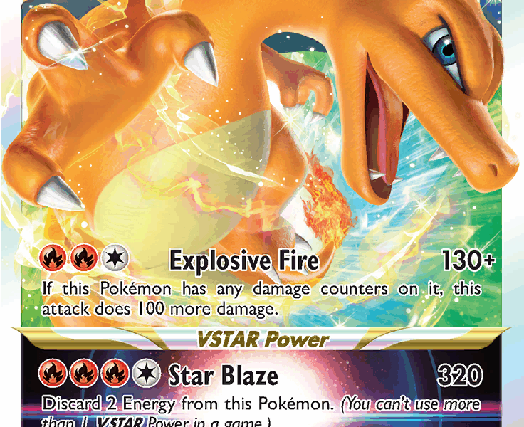Charizard VSTAR Pokemon Kaart