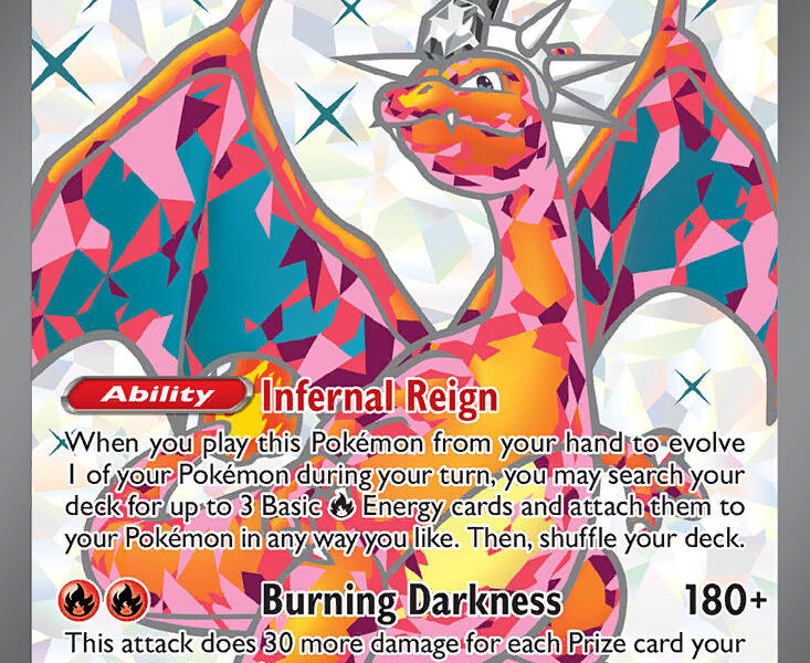 Charizard ex Pokemon Kaart