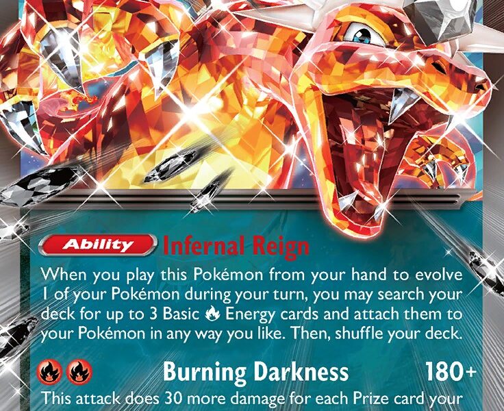 Charizard ex Pokemon Kaart