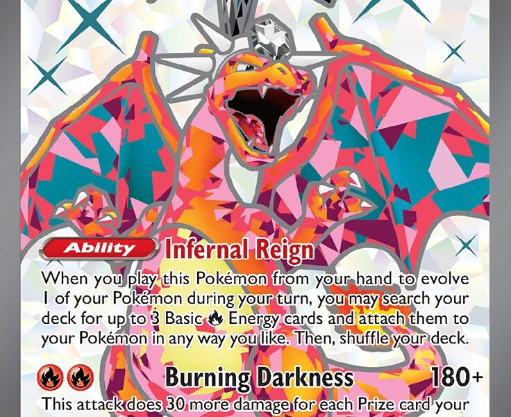 Charizard ex Pokemon Kaart