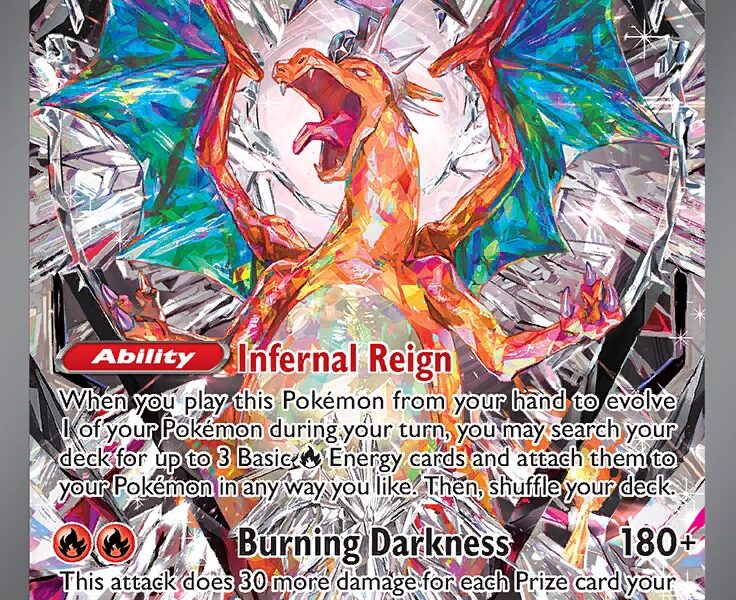 Charizard ex Pokemon Kaart