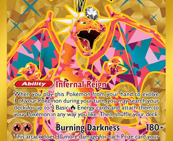 Charizard ex Pokemon Kaart