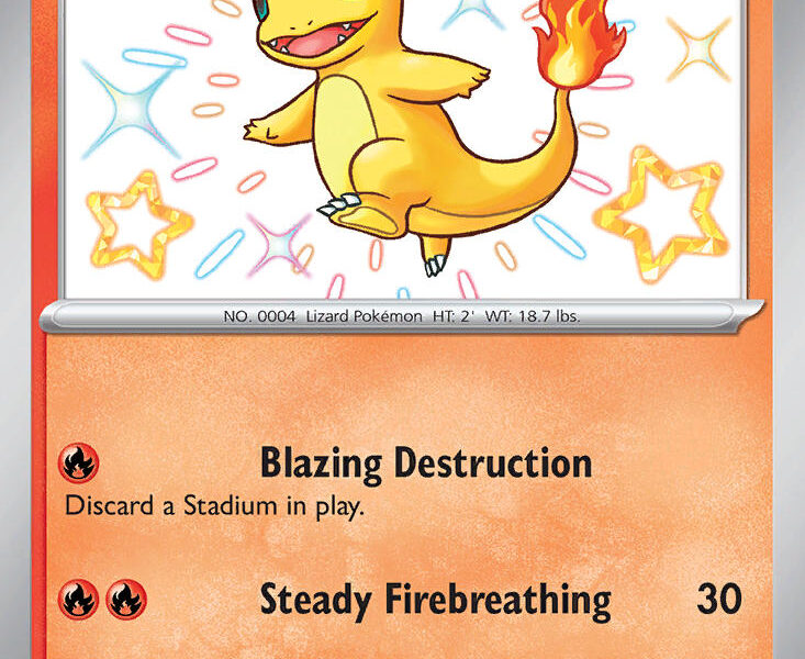Charmander Pokemon Kaart