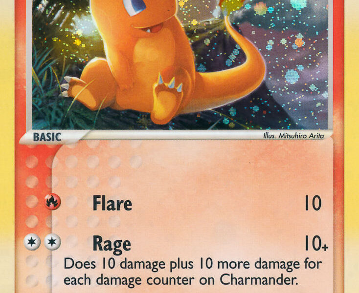 Charmander Pokemon Kaart