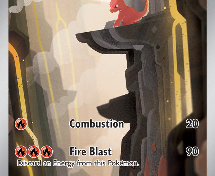 Charmeleon Pokemon Kaart