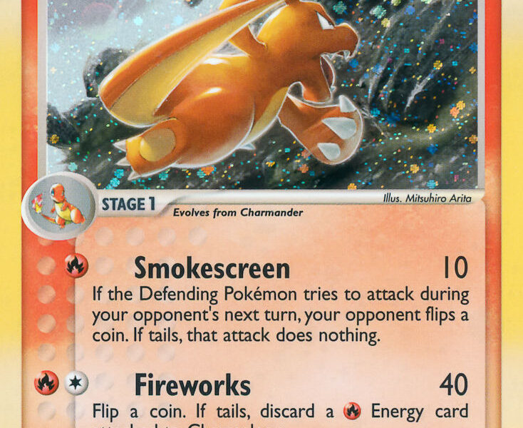 Charmeleon Pokemon Kaart