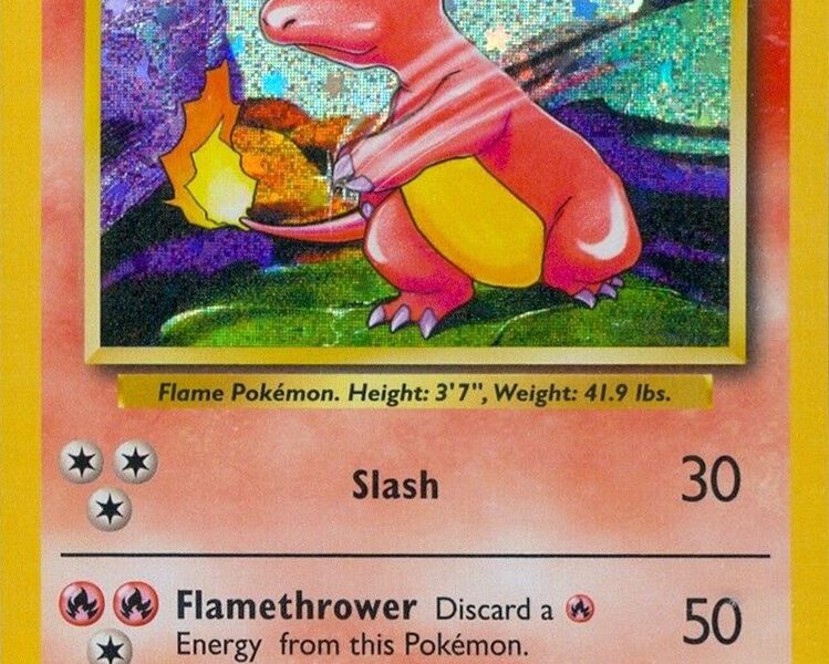 Charmeleon Pokemon Kaart
