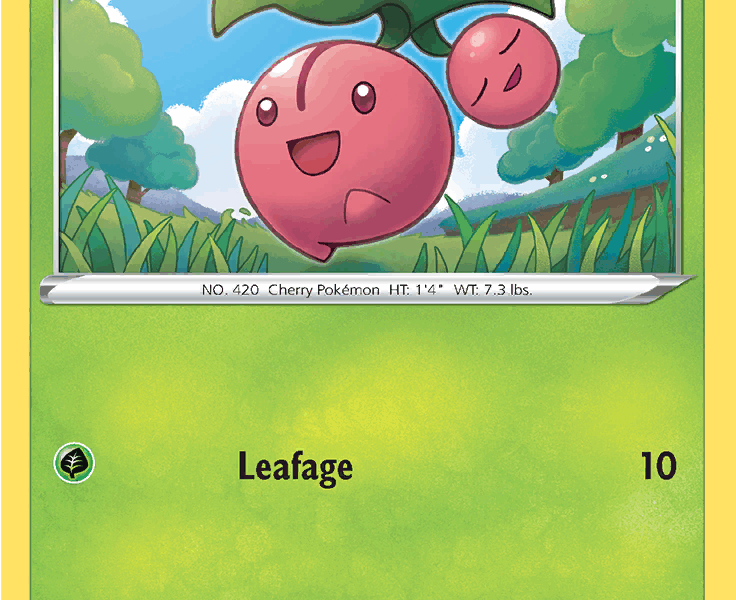 Cherubi Pokemon Kaart