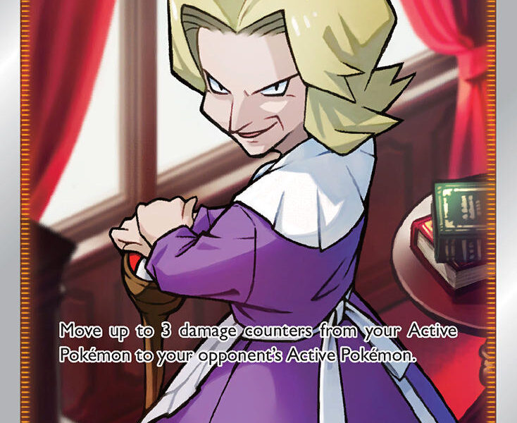 Agatha Pokemon Kaart