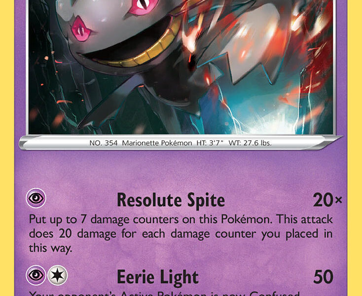 Banette Pokemon Kaart