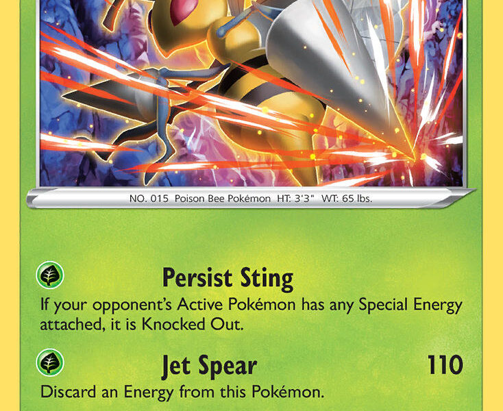 Beedrill Pokemon Kaart