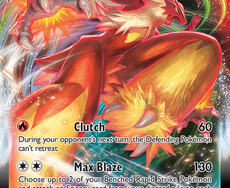 Blaziken VMAX Pokemon Kaart