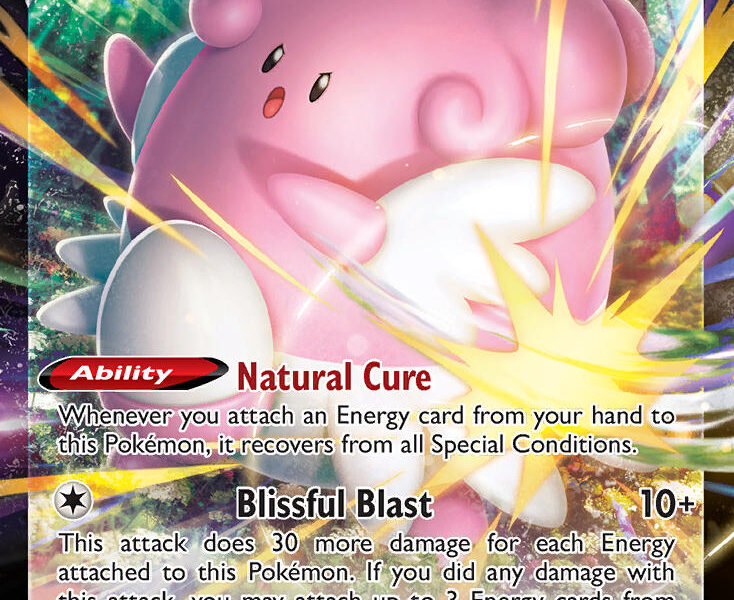 Blissey V Pokemon Kaart