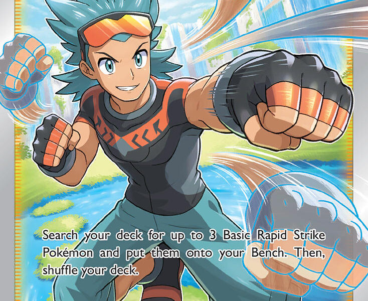 Brawly Pokemon Kaart