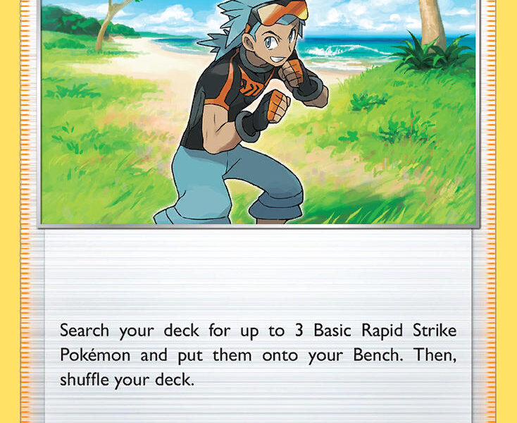 Brawly Pokemon Kaart