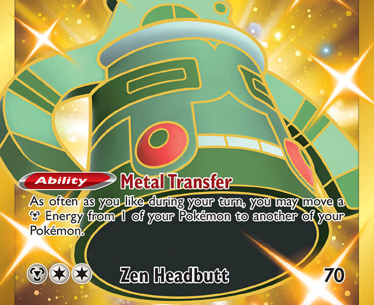 Bronzong Pokemon Kaart