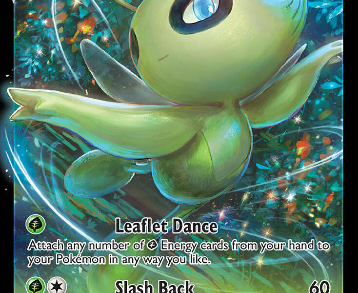 Celebi V Pokemon Kaart