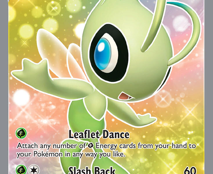 Celebi V Pokemon Kaart