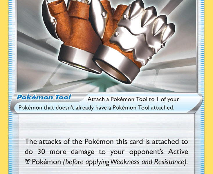 Crushing Gloves Pokemon Kaart