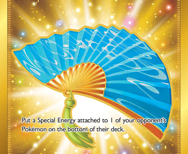 Fan of Waves Pokemon Kaart