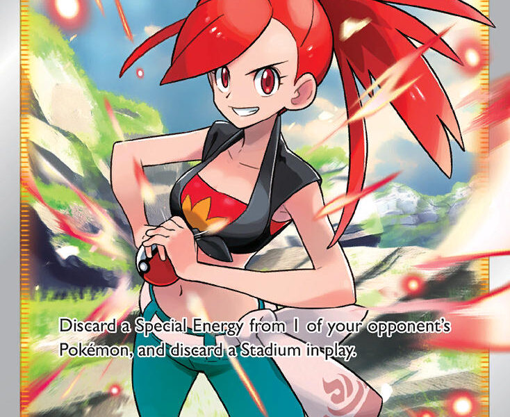Flannery Pokemon Kaart