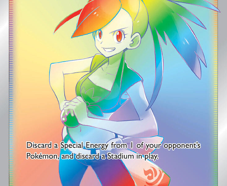 Flannery Pokemon Kaart