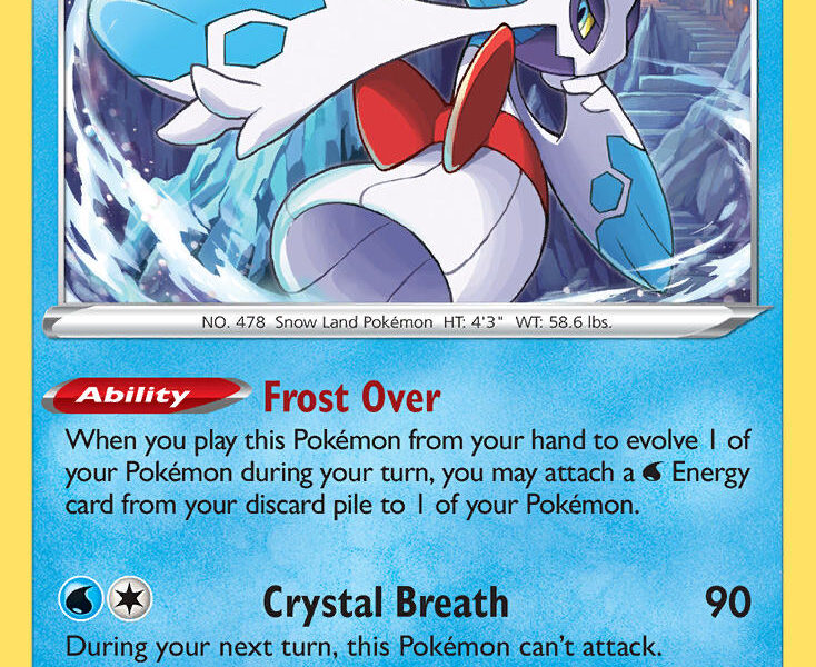 Froslass Pokemon Kaart
