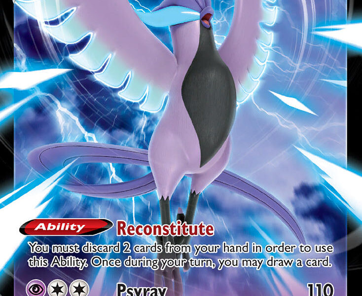 Galarian Articuno V Pokemon Kaart