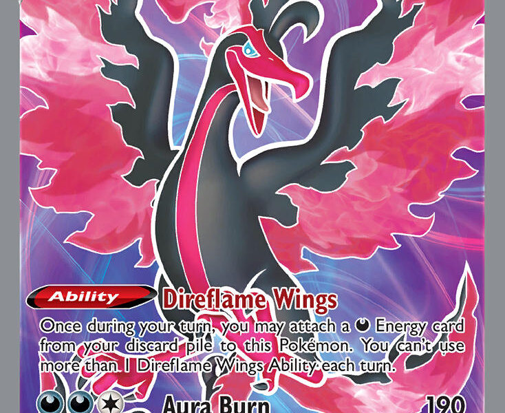 Galarian Moltres V Pokemon Kaart