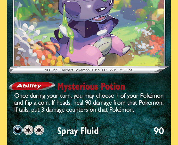 Galarian Slowking Pokemon Kaart