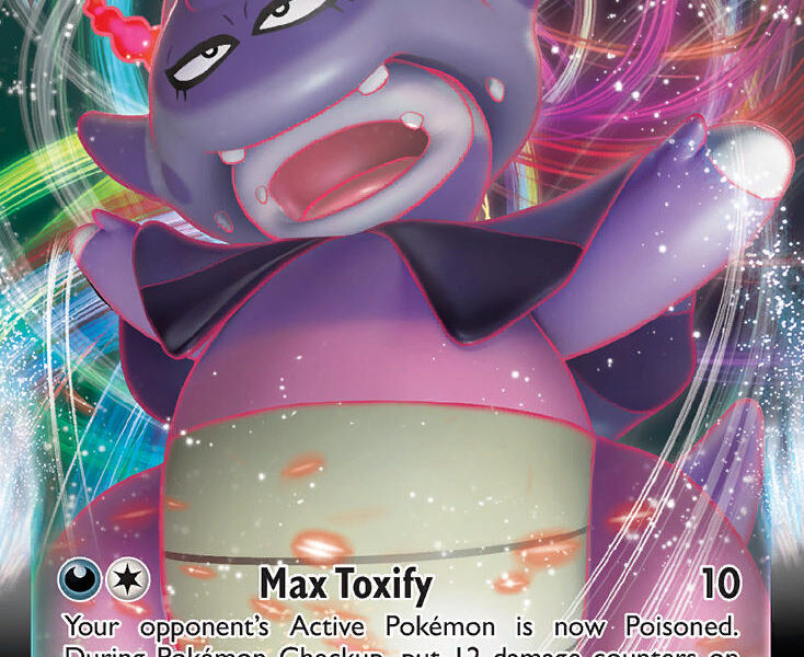 Galarian Slowking VMAX Pokemon Kaart