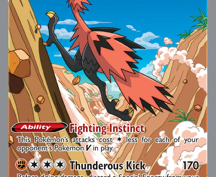 Galarian Zapdos V Pokemon Kaart