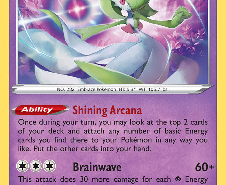 Gardevoir Pokemon Kaart