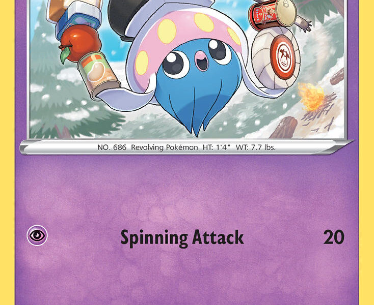 Inkay Pokemon Kaart