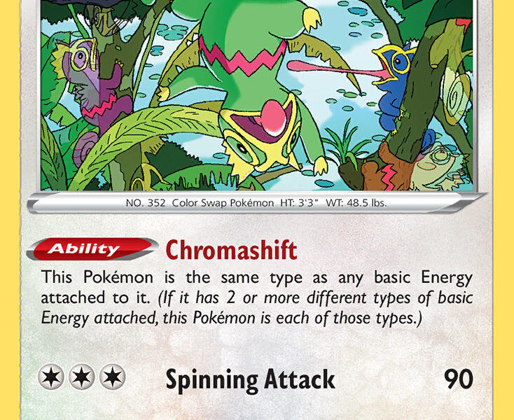 Kecleon Pokemon Kaart