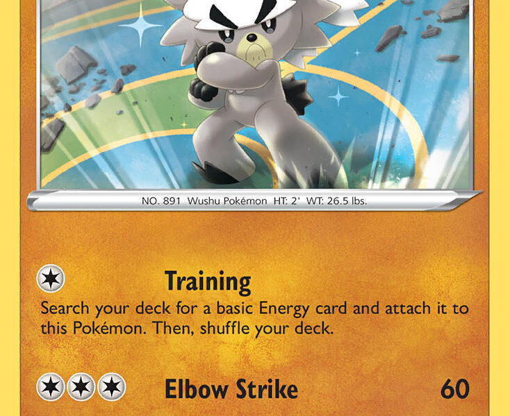 Kubfu Pokemon Kaart