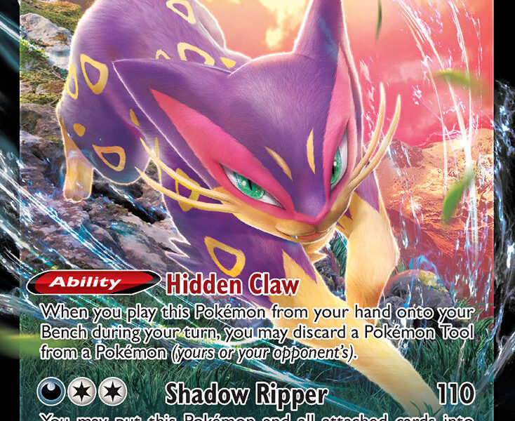 Liepard V Pokemon Kaart