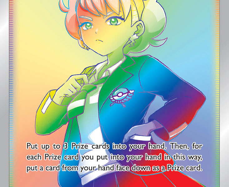 Peonia Pokemon Kaart