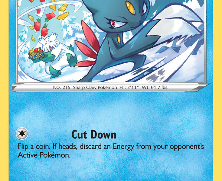Sneasel Pokemon Kaart