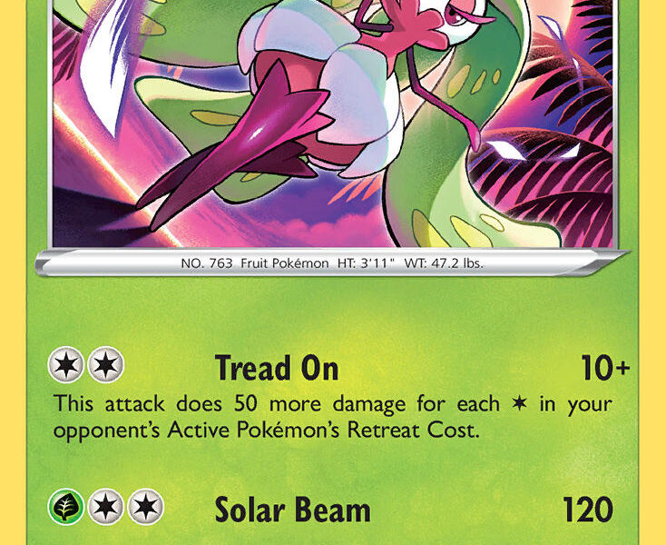 Tsareena Pokemon Kaart