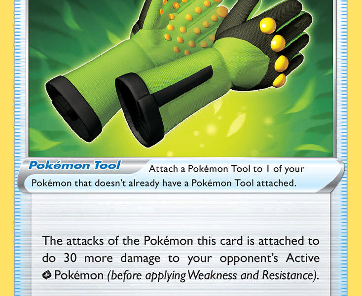Weeding Gloves Pokemon Kaart