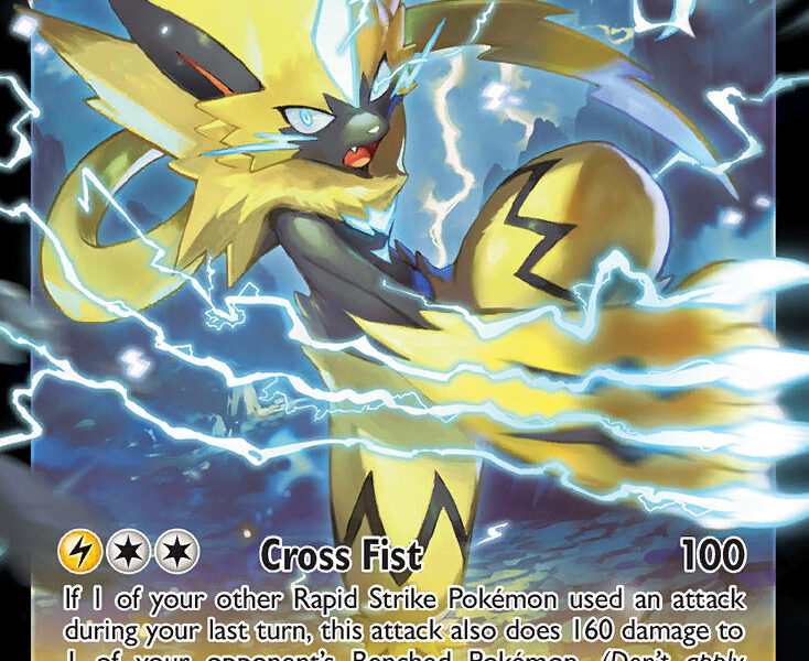 Zeraora V Pokemon Kaart