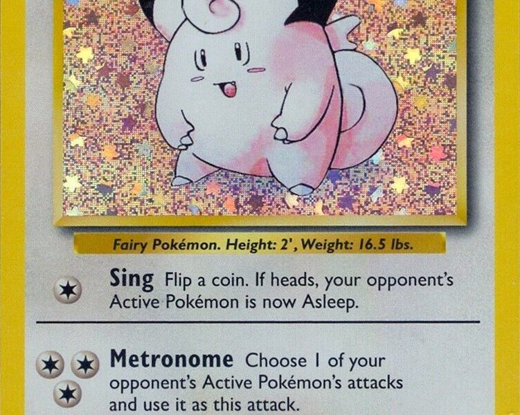 Clefairy Pokemon Kaart