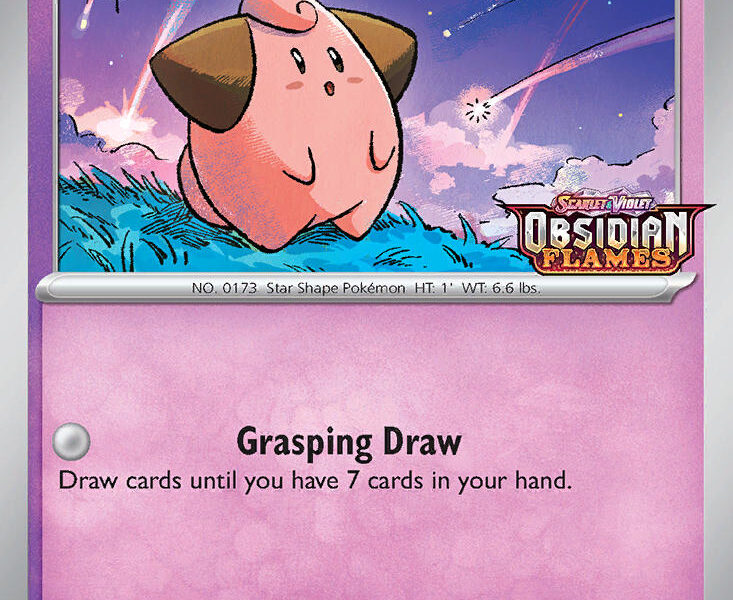 Cleffa Pokemon Kaart
