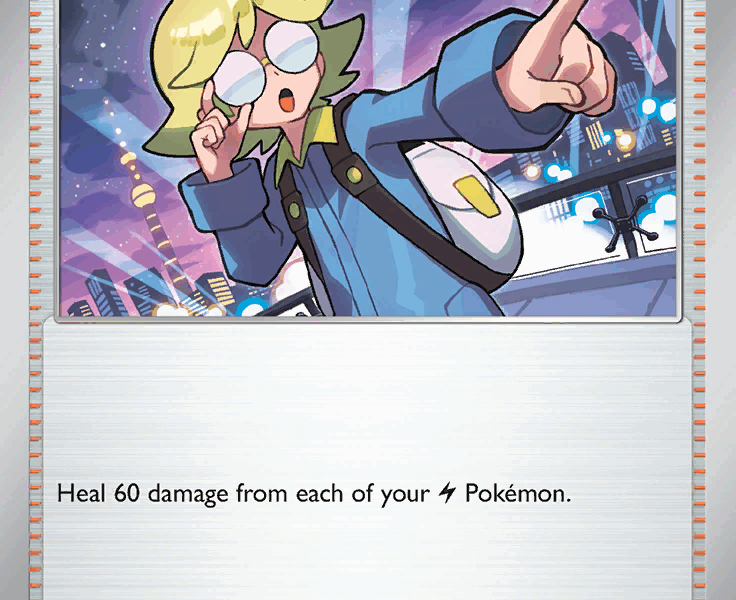 Clemont’s Quick Wit Pokemon Kaart
