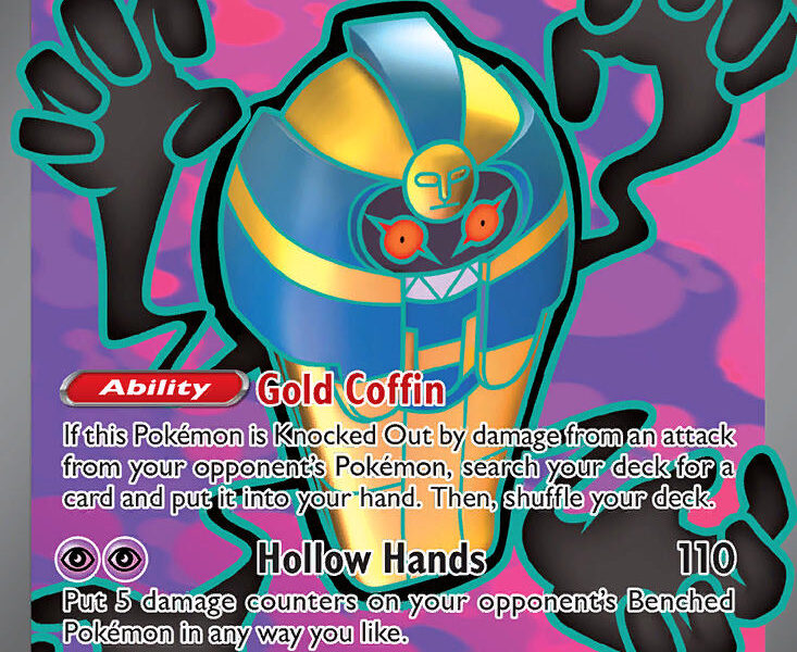 Cofagrigus ex Pokemon Kaart