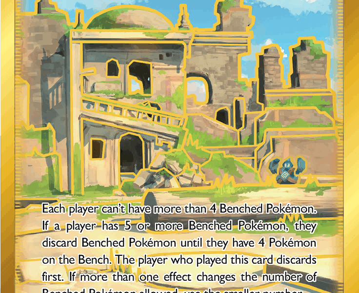 Collapsed Stadium Pokemon Kaart