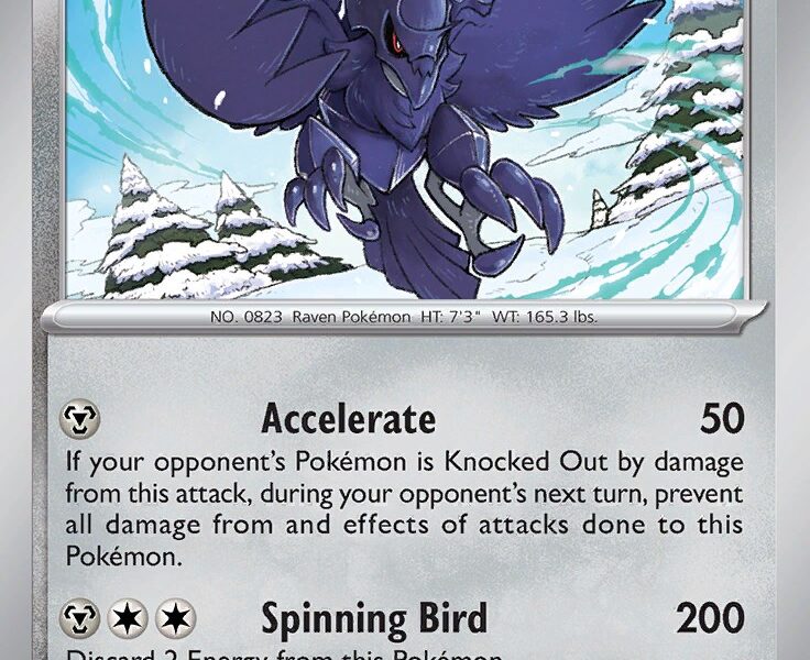 Corviknight Pokemon Kaart